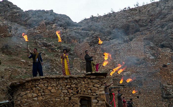 مراسم نوروز در کردستان - آداب و رسوم عید نوروز در استان کردستان