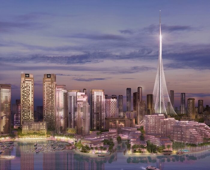 برج خور دبی در آینده بلندترین برج در جهان خواهد بود.