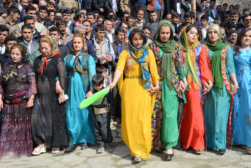 مراسم نوروز در کردستان - نوروز در کردستان ایران