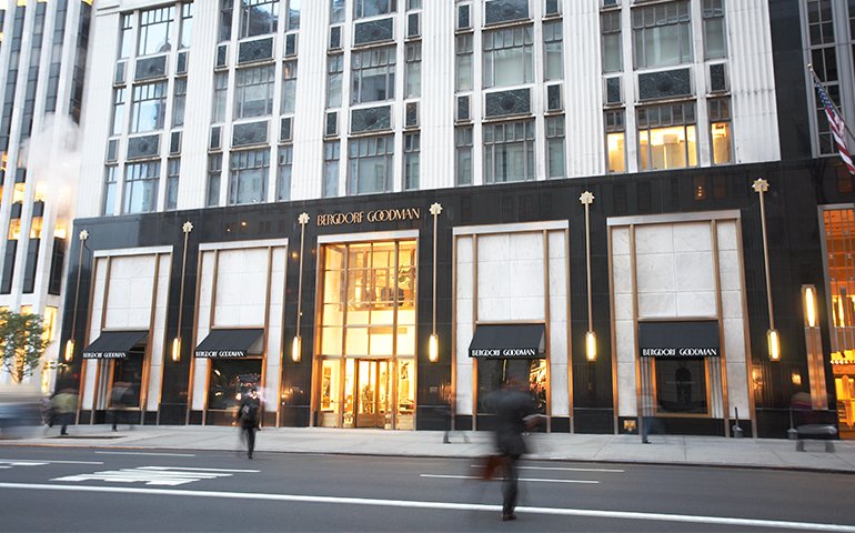 مرکز خرید Bergdorf Goodman در امریکا از بهترین مرکز خرید های دنیا