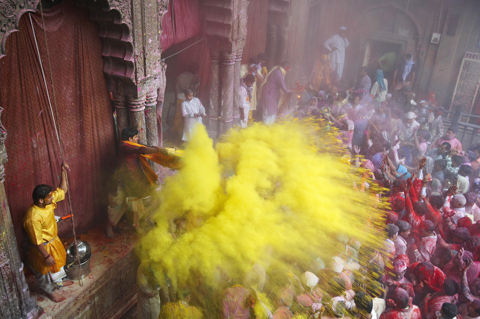 جشنواره رنگ ها در هند