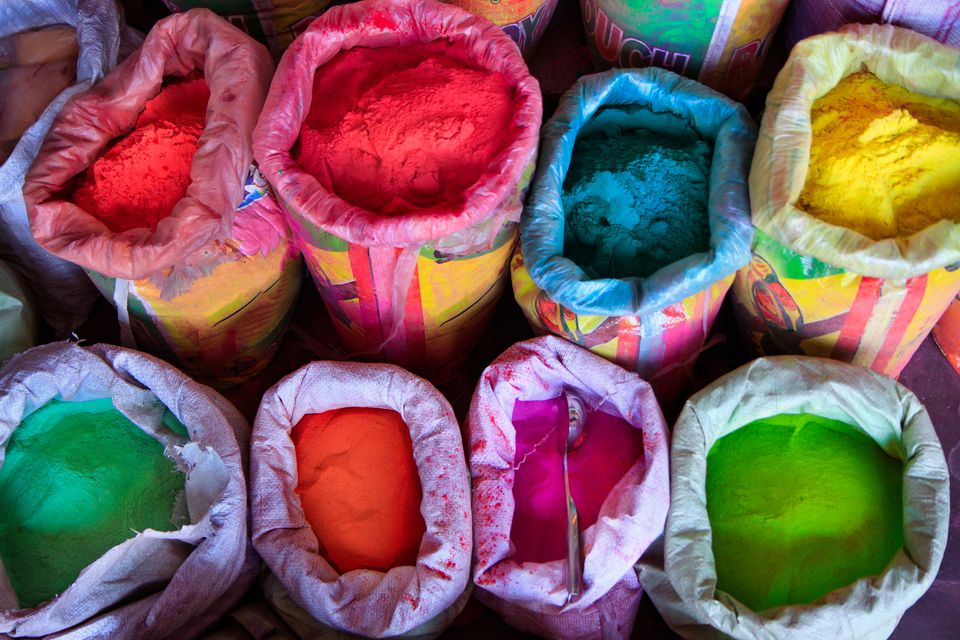 جشنواره رنگ ها در هندوستان