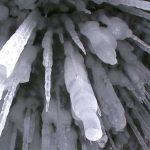 غارهای یخی عجیب و غریب در دریاچه سوپریور آمریکا + تصاویر