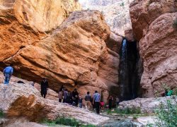 آبشار حمید یکی از جاذبه های گردشگری بجنورد + عکس