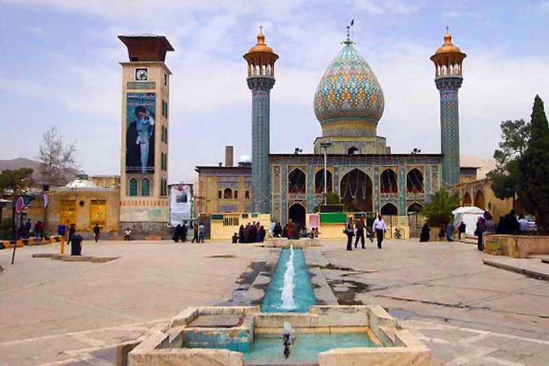 آستانه مقدس سید علاء الدین حسین یکی از مساجد تاریخی شیراز