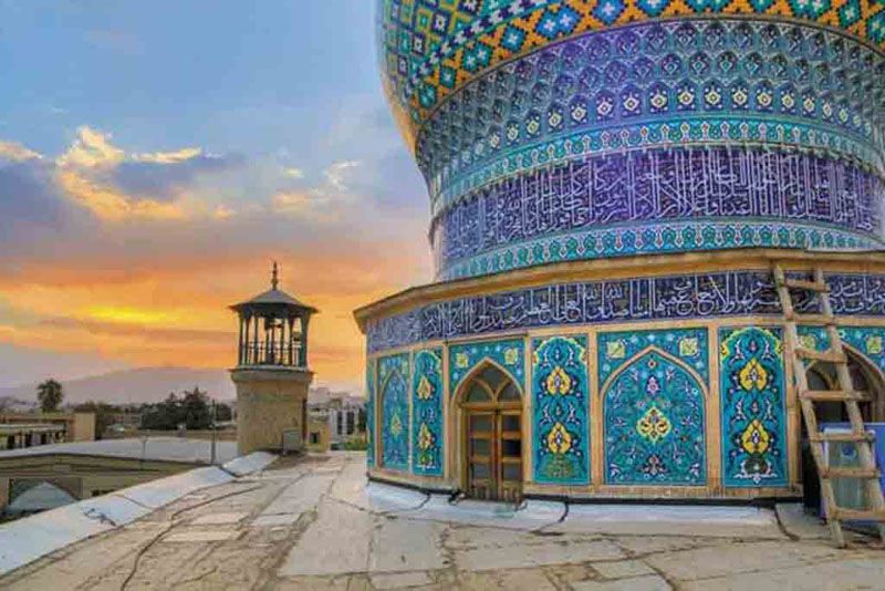 نام علی بن حمزه در میان اسامی مساجد شیراز و اماکن مذهبی شیراز می درخشد 