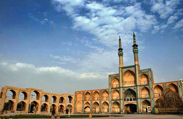 عکس میدان امیر چخماق یزد عکس میدان امیر چخماق یزد