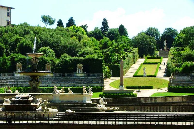 باغ های بابولی از مشهورترین دیدنی های فلورانس