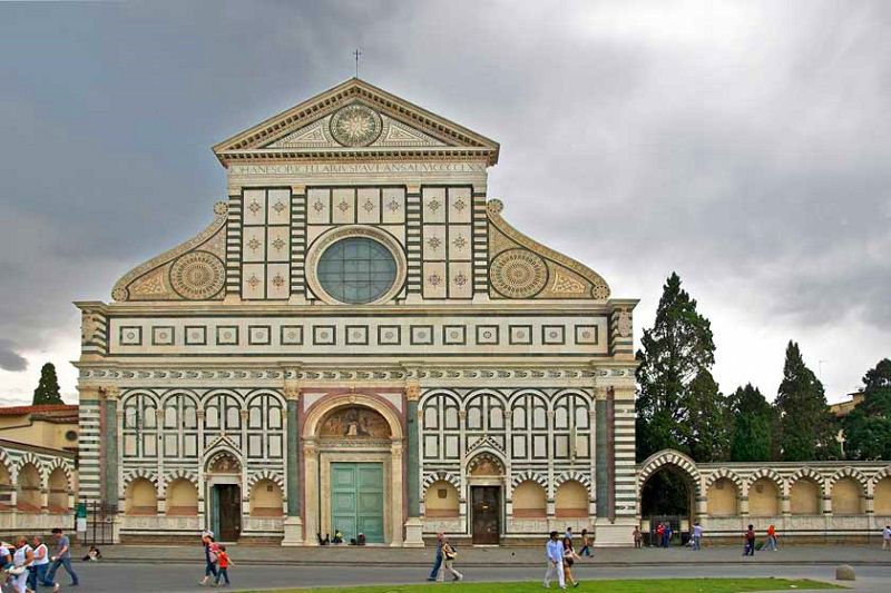 کلیسای سانتا ماریا نوولا از مکانهای دیدنی فلورانس ایتالیا